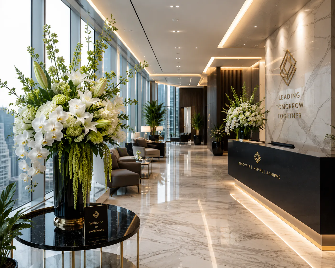 Corporate Floral Styling